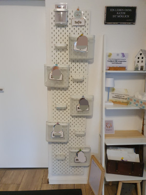 Postfächer und Infoboard